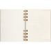 Щотижневик Moleskine 2023-2024 Spiral Академічний великий / Мигдальний (8056598856323)