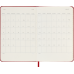 Щоденник Moleskine 2024 кишеньковий / Червоний (8056598856552)