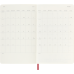 Еженедельник Moleskine 2024 средний / Красный Мягкий (8056598856675)