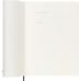 Еженедельник Moleskine 2023-2024 большой / Черный Мягкий (8056598857030)