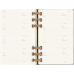 Еженедельник Moleskine 2023-2024 Spiral Академический средний / Черный (8056598858075)