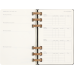 Еженедельник Moleskine 2023-2024 Spiral Академический средний / Черный (8056598858075)