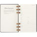 Еженедельник Moleskine 2023-2024 Spiral Академический средний / Черный (8056598858075)