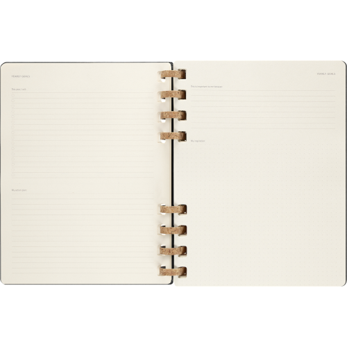 Еженедельник Moleskine 2024 Spiral большой / Черный (8056598856330) Еженедельник Moleskine 2024 Spiral большой / Черный (8056598856330)