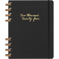 Еженедельник Moleskine 2024 Spiral большой / Черный (8056598856330) Еженедельник Moleskine 2024 Spiral большой / Черный (8056598856330)