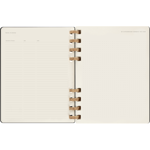 Еженедельник Moleskine 2024 Spiral большой / Черный (8056598856330) Еженедельник Moleskine 2024 Spiral большой / Черный (8056598856330)