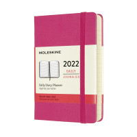 Щоденник Moleskine 2022 кишеньковий / Рожевий (8056420858686)