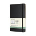 Еженедельник Moleskine Горизонтальный 2022 средний / Черный (8056420855982)