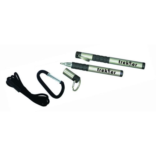 Ручка Fisher Space Pen-брелок Треккер Хром з гумовим покриттям / 725 (747609741209) Ручка Fisher Space Pen-брелок Треккер Хром з гумовим покриттям / 725 (747609741209)