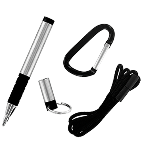 Ручка Fisher Space Pen-брелок Треккер Хром з гумовим покриттям / 725 (747609741209) Ручка Fisher Space Pen-брелок Треккер Хром з гумовим покриттям / 725 (747609741209)