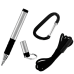 Ручка Fisher Space Pen-брелок Треккер Хром з гумовим покриттям / 725 (747609741209) Ручка Fisher Space Pen-брелок Треккер Хром з гумовим покриттям / 725 (747609741209)