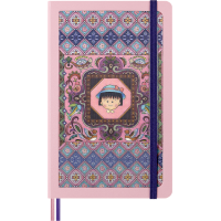 Записник Moleskine Sakura x Momoko середній / Лінійка Канва (8056999271633)