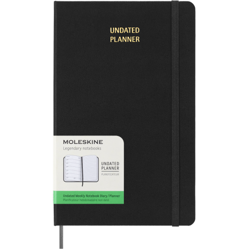 Еженедельник PRO с местом для дат Moleskine средний / Черный (8056999271497)