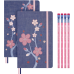 Коллекционный набор Moleskine Sakura (Записная книжка Линейка + Записная книжка Нелиновая + Набор карандашей Kaweco) (8056999276249)
