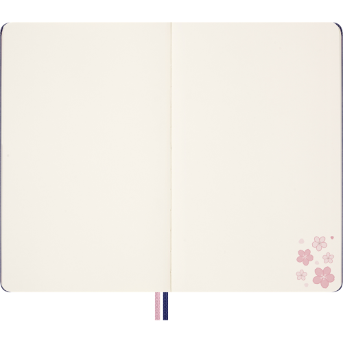 Блокнот Moleskine Sakura средний / Нелинированный Синий (8056999276201) Блокнот Moleskine Sakura средний / Нелинированный Синий (8056999276201)
