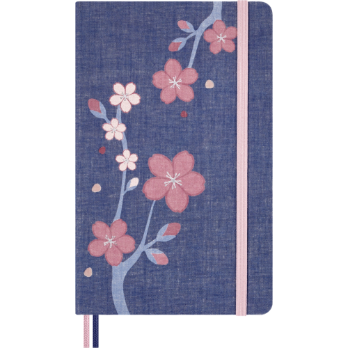 Блокнот Moleskine Sakura средний / Линейка Синий (8056999276188)