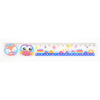 Линейка 20 см Charming animals