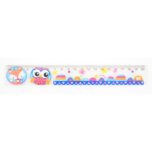 Линейка 20 см Charming animals