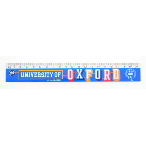 Линейка 20 см Oxford(blue)