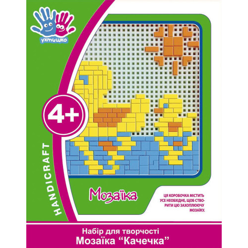 Набор для творчества 3D Мозаика Уточка