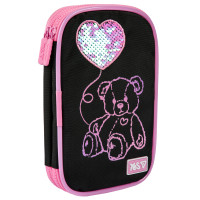 Пенал м’який Yes з LED Pink Bear PH-35