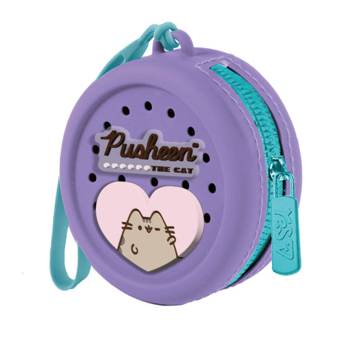 Кошелек силиконовый круглый Yes Pusheen Summer WS-2