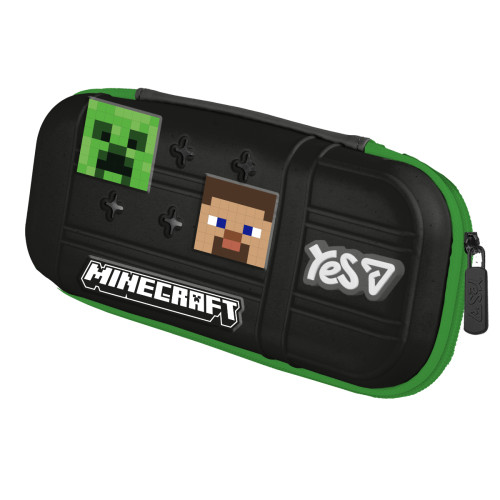 Пенал жесткий с силиконовой панелью Yes Minecraft TNT PHS-4