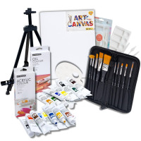 Набор для рисования с мольбертом, художественный, акрил и масло ARTONE-hobi-Art