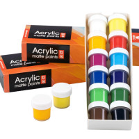 Набір акрилових фарб Art матові 12x10 мл Arteo