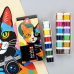 Набор акриловых красок ColorCat матовый 18x10мл Arteo