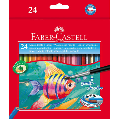 Набор акварельных карандашей Art Grip 24 цв Faber-Castell