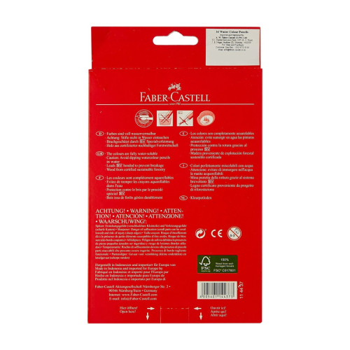 Набор акварельных карандашей Art Grip 36цв Faber-Castell Набор акварельных карандашей Art Grip 36цв Faber-Castell