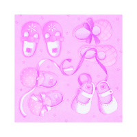 Серветки для декупажу Для дівчинки 20 шт., ti-flair