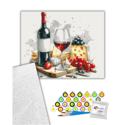 Картина за номерами Гармонія смаків 12030-AC, 40х50 см