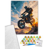 Картина по номерам Мотоэкстрим 12511-AC, 40х50 см