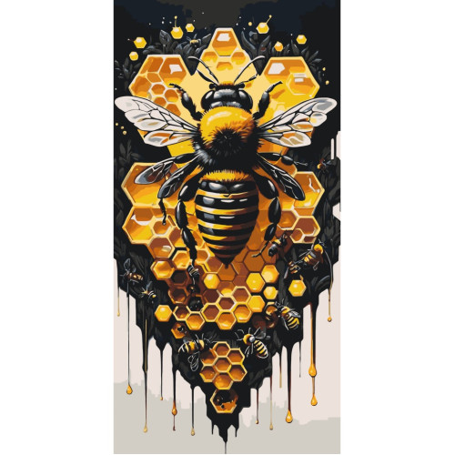 Картина за номерами Медове мистецтво 11577-AC, 40х80 см Картина за номерами Медове мистецтво 11577-AC, 40х80 см