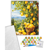 Картина по номерам Лимонная ветвь 12039-AC, 40х50 см Картина по номерам Лимонная ветвь 12039-AC, 40х50 см