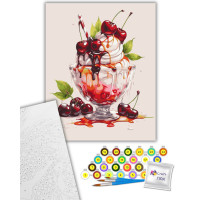 Картина по номерам Вишневое мороженое 12038-AC, 40х50 см