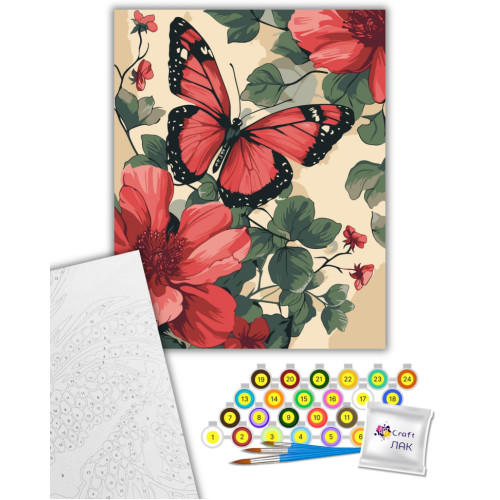 Картина по номерам Из цветка на цветок 13150-AC, 40х50 см