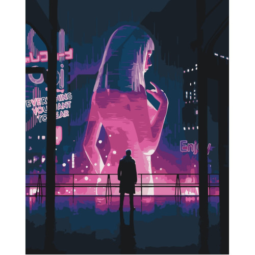 Картина по номерам Голографическая Джой 16171-AC, 40х50 см Картина по номерам Голографическая Джой 16171-AC, 40х50 см