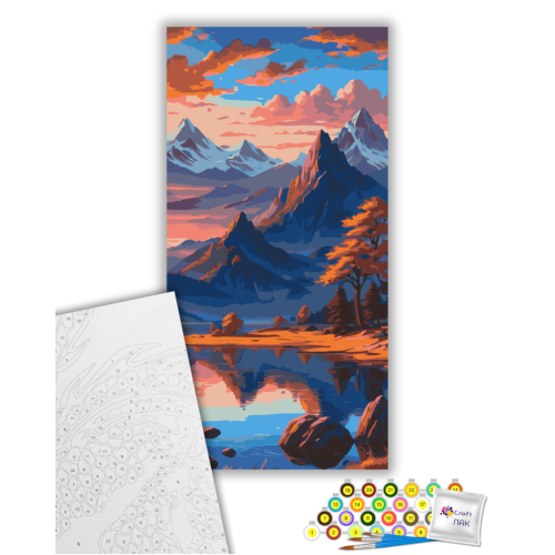 Картина по номерам Гармония природы 11057-AC, 40х80 см