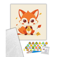 Картина по номерам Маленькая Рыжие 15610-AC, 30х30 см ©arttem_illustration Картина по номерам Маленькая Рыжие 15610-AC, 30х30 см ©arttem_illustration