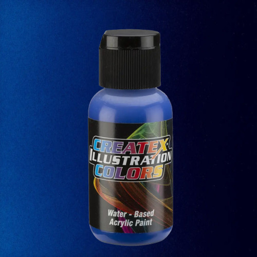 Краска для аэрографии Ультрамариновый синий 5640, Createx Illustration Colors Ultramarine Blue, 30 мл