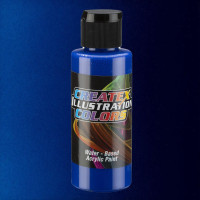 Краска для аэрографии Ультрамариновый синий 5640, Createx Illustration Colors Ultramarine Blue, 60 мл