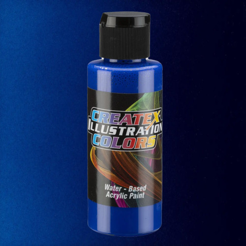 Краска для аэрографии Ультрамариновый синий 5640, Createx Illustration Colors Ultramarine Blue, 60 мл