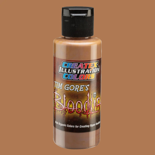 Краска для аэрографии Темный оливково-золотой 5018, Illustration Colors Lifeline Deep Olive Gold, 60 мл