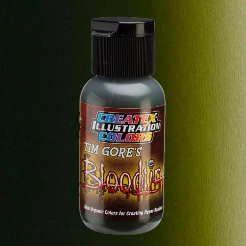 Краска для аэрографии Токсичный зелёный 5049, Illustration Bloodline Vile Green, 30 мл