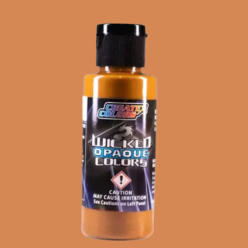 Краска для аэрографии непрозрачный Жёлтый оксид W091, Wicked Opaque Yellow Oxide, 30 мл