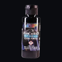 Фарба для аерографії непрозора матова чорна W098, Wicked Opaque Flat Black, 30 мл