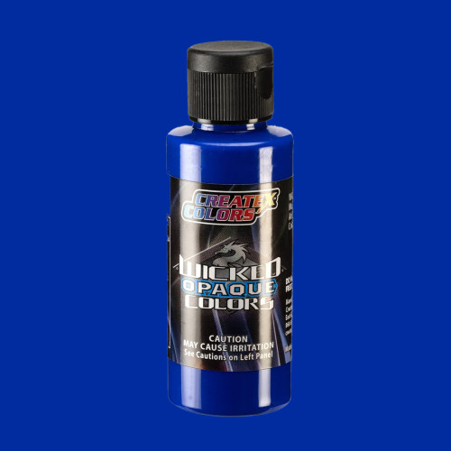 Краска для аэрографии непрозрачный Ультрамариновый синий W116, Wicked Opaque Ultramarine Blue, 30 мл